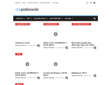 Tablet Screenshot of mkpolkowski.com